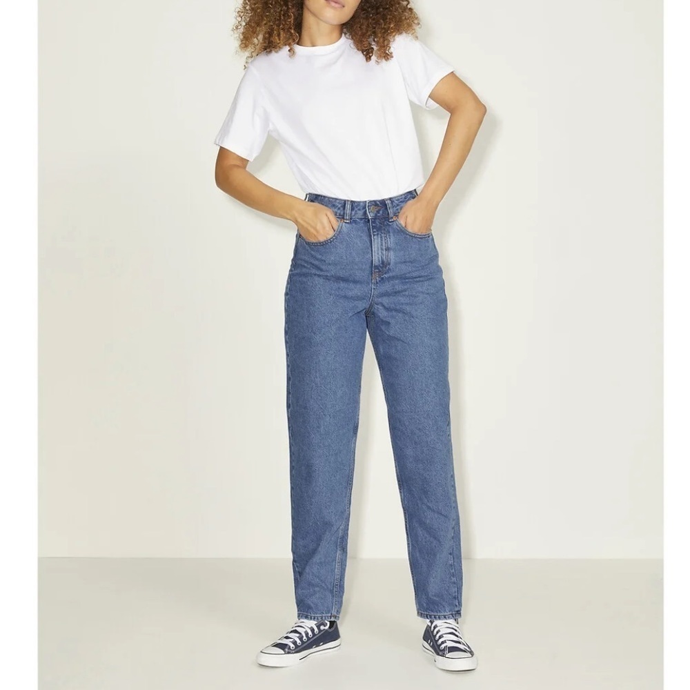 VANTAGE Geoffrey Beene High Waist Mom Jeans